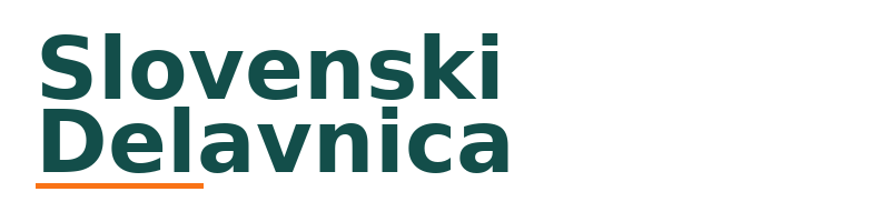 Slovenski Delavnica logo